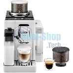 Кофемашина автоматическая DeLonghi EXAM440.55.W, белый, исп. кофе - молотый/зерновой, 1.4 л, 1450 Вт, 19 Бар