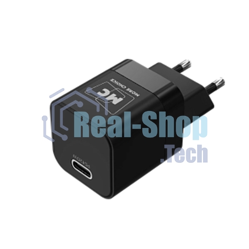 Сетевое зарядное устройство MORE CHOICE (4620202555823) NC86i 1Type-C 3.0A PD 20W для Lightning 8-pin Type-C, черный