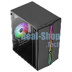 Компьютерный корпус MiniTower Aerocool/Formula EVO Mini-G-BK-v1 (mATX, USB3x1, USB2x2, 120мм RGb fan, без БП) (4711099472352)