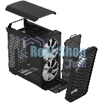 Компьютерный корпус Fractal Design Torrent Compact RGb черный TG Light Tint/FD-C-TOR1C-02
