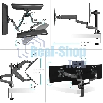 Кронштейн (держатель) ONKRON G280 для трех мониторов 13