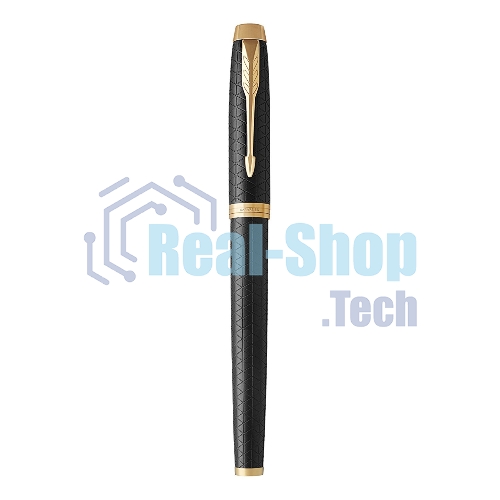 Ручка роллер Parker IM Premium T323 (CW1931660) Black GT, F, черные чернила, подарочная коробка
