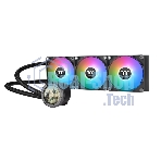 Система жидкостного охлаждения Thermaltake TH360 V2 Ultra ARGb Soc-AM5/AM4/1200/1700/1851 черный 4-pin 25.8dB Al+Cu LCD Ret (CL-W384-PL12SW-A)