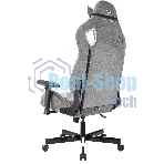 Кресло Knight Outrider серый, ткань, 120 кг, механизм качания