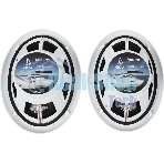 Колонки автомобильные ACV Marine MR692 90Вт 91дБ 16.5 см (6 1/2дюйм) (ком.: 2 кол.) коаксиальные двухполосные