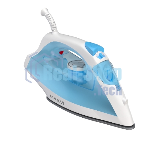 Утюг Maxvi SI1801 белый/голубой