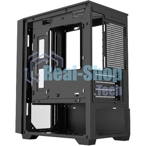 Компьютерный корпус Bloody CC-123 черный без БП mATX 8x120мм 2xUSB2.0 1xUSB3.0 audio bott PSU