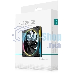 Вентилятор для корпуса Deepcool FL12R SE Reverse ARGb 120х120x25 черный 4-pin 28.67дБ (упак.:1шт) (R-FL12RSE-BKAPN1-G) Ret