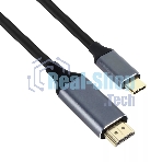 Кабель USB3.1 CM-HDMI 1.8M CU423MC-1.8M VCOM