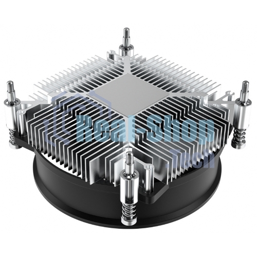 Кулер ID-COOLING DK-17 PWM серебристый/черный 92мм алюминий 2200rpm 26db 4-pin 65W 42мм