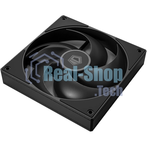 Вентилятор для корпуса ID-Cooling AS-120-K черный 120мм 2000rpm 27.2db 4-pin