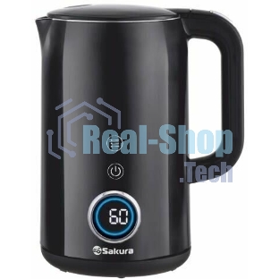 Чайник электрический Sakura SA-2185DBK Premium 1.7 л, дисплей, черный
