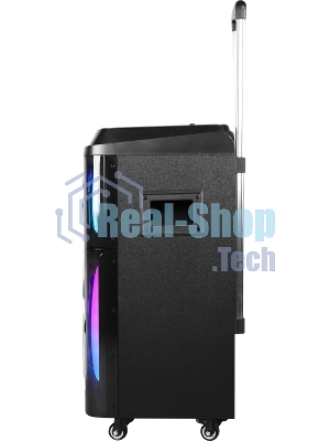 Колонка портативная Ural 103 черный 1200W 1.1 BT/3.5Jack/USB-C 15м 7000mAh