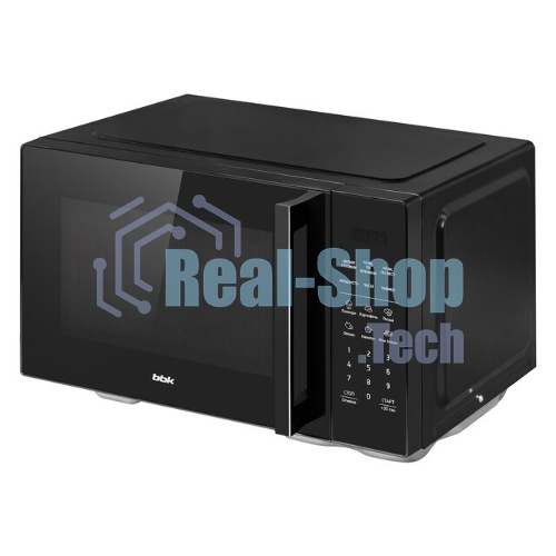 Микроволновая печь BBK 23MWS-852S/B черный, 23 л, 800 Вт, переключатели - сенсор