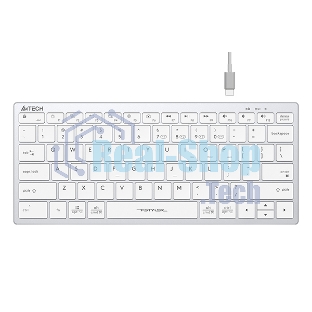 Клавиатура A4Tech Fstyler FBX51C беспроводная, USB, Bluetooth/Радиоканал, белый