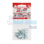 Гайка DIN934 шестигранная М5 оцинк. (уп. 40 шт) Tech-KREP 103024