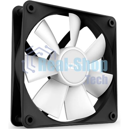 Вентилятор для корпуса Case Cooler NZXT F140 RGb Core Twin Pack (140x140x25мм, 4-pin PWM, RGb, 89.48CFM, 32.5dBA, 1800RPM, черный, 2pcs)