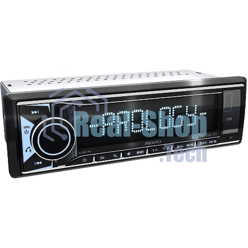 Автомагнитола Prology CMX-270, 1 DIN, Bluetooth, USB Type-A, AUX, пульт ДУ