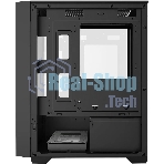Компьютерный корпус Bloody CC-123 черный без БП mATX 8x120мм 2xUSB2.0 1xUSB3.0 audio bott PSU