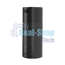 Вытяжка Kuppersberg TUBA 35 B, цилиндрическая, островная, 35 см, электронное кнопочное управление, таймер, отвод/рециркуляция, 3 скорости, производительность 850 м3/ч, LED освещение, обратный клапан, уровень шума 68 дБ, угольный фильтр CF110 (опция), цвет черный