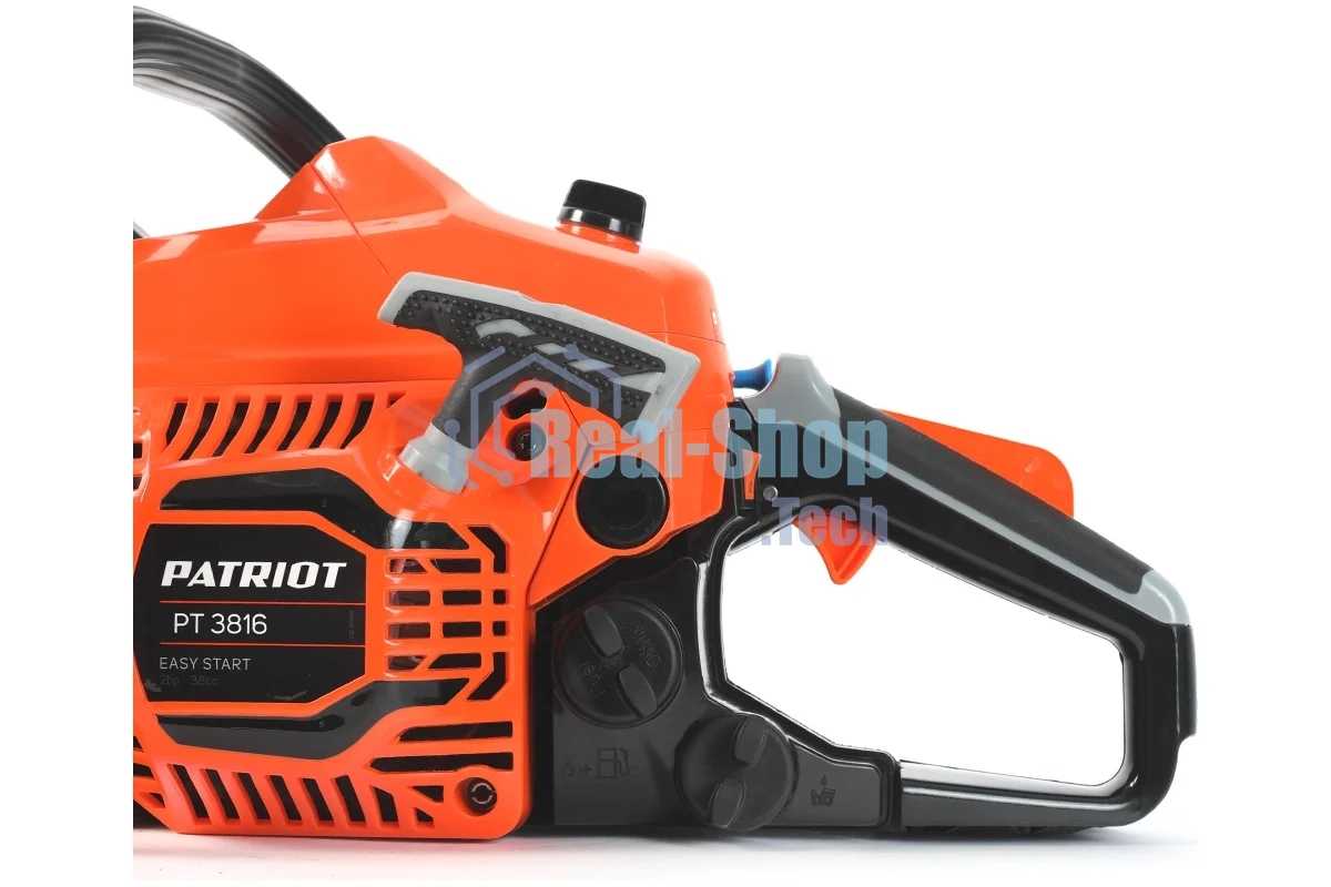 Бензопила Patriot PT3816 220105510 раб. объем 38сс, 2,0 л.с, шина 16