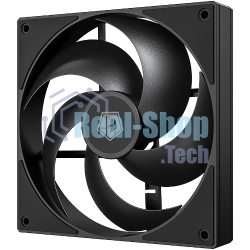 Вентилятор для корпуса ID-Cooling AS-120-K черный 120мм 2000rpm 27.2db 4-pin