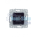 Розетка HDMI IEK BRITE РHDMI-0-БрМ маренго