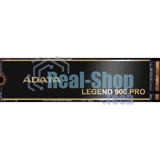 Накопитель SSD ADATA LEGEND 900 PRO, 2Tb, PCIe 4.0 x4, M.2 2280, NVMe, R/W 7400/6500