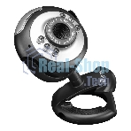 Веб-камера OKLICK OK-C8825 640x480, 30 кадр/с, USB Type-A, микрофон, черный/белый