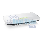 Точка доступа Zyxel NebulaFlex WBE660S, WiFi 7, 802.11a/b/g/n/ac/ax/be (2,4 и 5 ГГц), MU-MIMO, Smart Antenna, антенны 4x4, до 1376+8640 Мбит/с, 1xLAN 10GE, 1xLAN GE, PoE, защита от 4G/5G, BLE Beacon