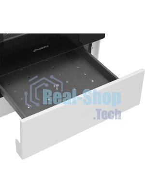 Плита электрическая Maunfeld MEC57CW08TD белый, конфорок 4 шт, духовка 59 л, 50 см x 85 см x 60 см