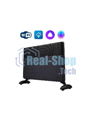 Конвектор электрический Ballu Apollo digital INVERTER Space Black BEC/ATI-1502 черный, 1500 Вт, 20 м2, термостат, дисплей, WiFi