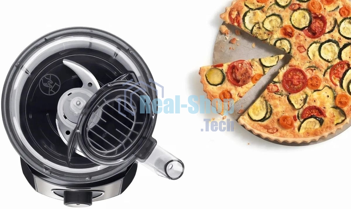 Кухонный комбайн Bosch MCM3501M 800 Вт, Скорости: 2, Блендер 1 л, Чаша 2.3 л, черный/серебристый