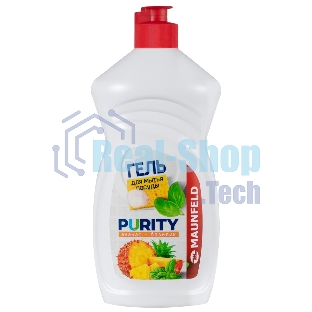 Гель для мытья посуды Maunfeld Purity Ананас и базилик 450 г MDL450PF
