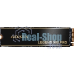 Накопитель SSD ADATA LEGEND 900 PRO, 4Tb, PCIe 4.0 x4, M.2 2280, NVMe, R/W 7400/6500, с радиатором