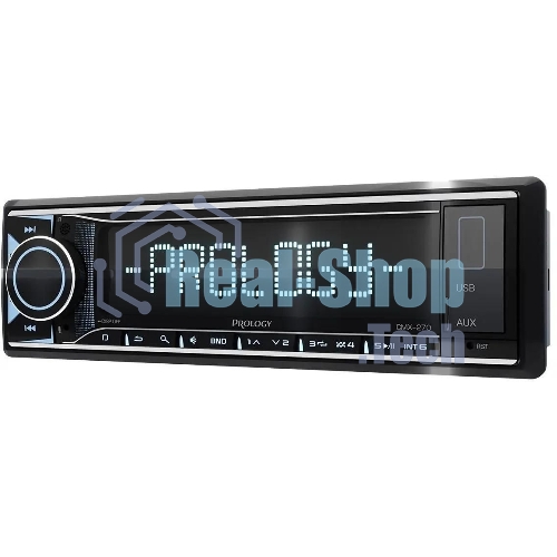 Автомагнитола Prology CMX-270, 1 DIN, Bluetooth, USB Type-A, AUX, пульт ДУ