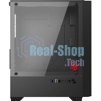 Компьютерный корпус Bloody CC-123 черный без БП mATX 8x120мм 2xUSB2.0 1xUSB3.0 audio bott PSU