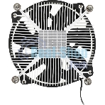 Кулер ID-COOLING DK-17 PWM серебристый/черный 92мм алюминий 2200rpm 26db 4-pin 65W 42мм