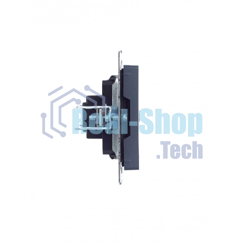 Розетка HDMI IEK BRITE РHDMI-0-БрМ маренго