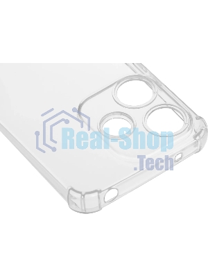 Чехол (клип-кейс) BoraSCO для Xiaomi Poco M6 4G Bumper Case прозрачный