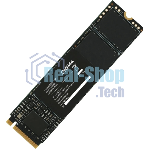 Накопитель SSD Digma Meta M6E, 512ГБ, PCIe 4.0 x4, M.2 2280, NVMe, R/W 5000/2600