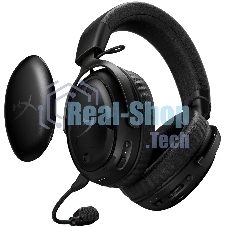 Гарнитура HyperX Cloud III S Wireless чёрный, беспроводная, радиоканал, до 120 ч, съёмный микрофон, совместимость с PS5