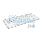 Клавиатура A4Tech Fstyler FBX51C беспроводная, USB, Bluetooth/Радиоканал, белый