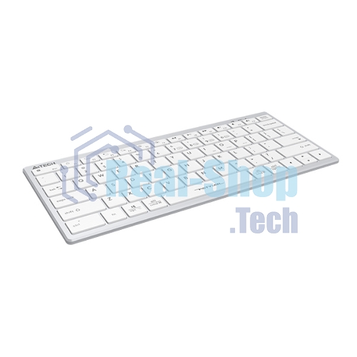Клавиатура A4Tech Fstyler FBX51C беспроводная, USB, Bluetooth/Радиоканал, белый