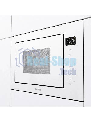 Встраиваемая микроволновая печь Gorenje BM251SG2WG белый, 25 л, 900 Вт, переключатели - сенсор
