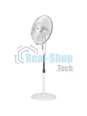 Вентилятор Ballu BFF-815W белый, напольный, 45 Вт, 3 скорости, 40 см