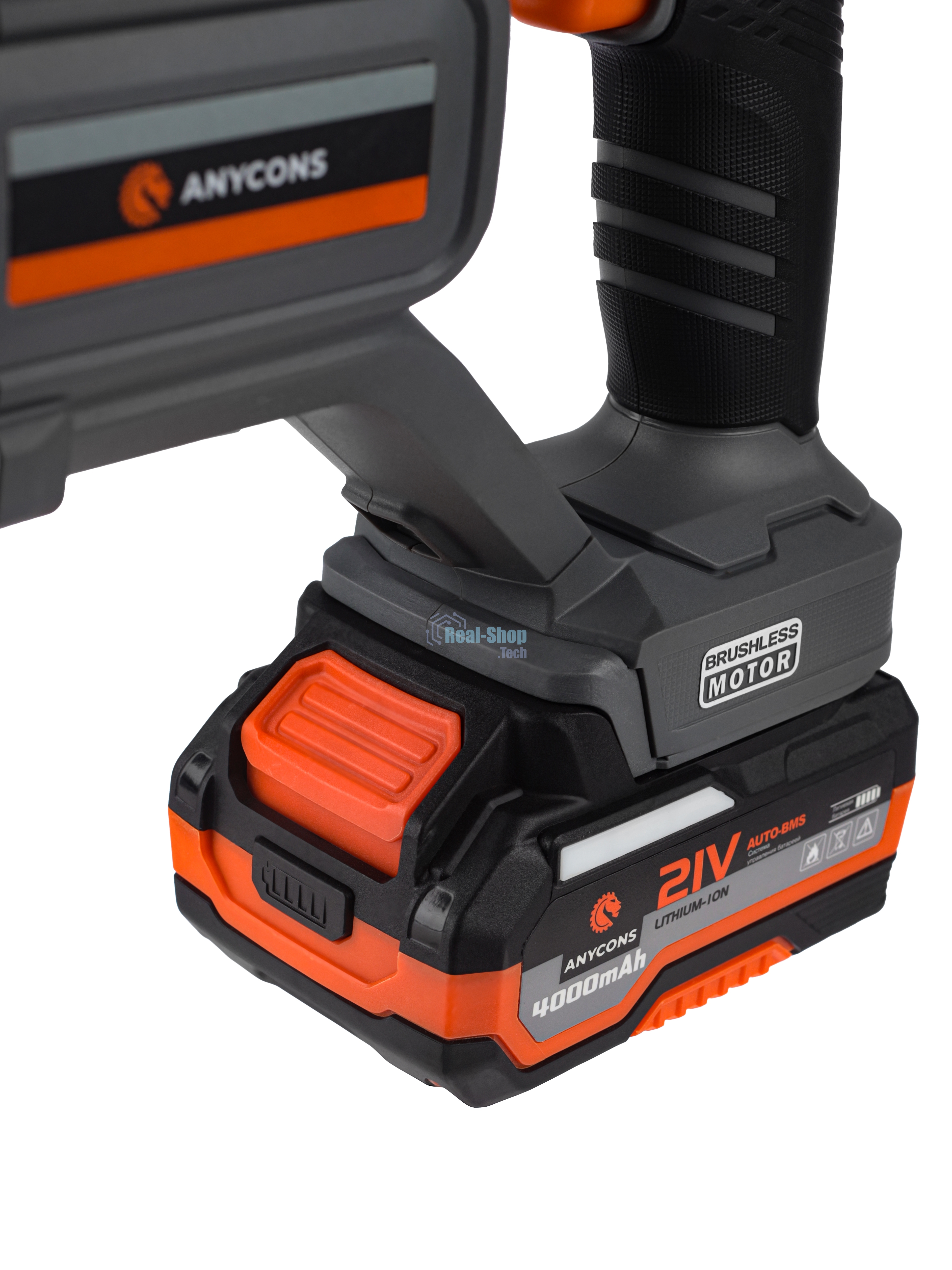 Перфоратор Anycons AC-H509, SDS-plus, 21 В, 2 Дж, от аккумулятора