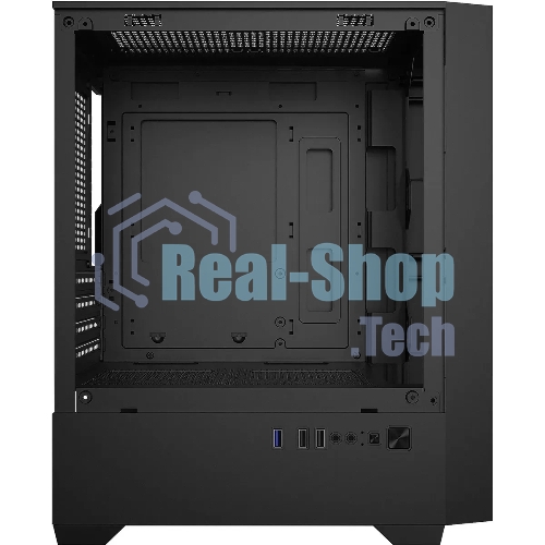 Компьютерный корпус Bloody CC-123 черный без БП mATX 8x120мм 2xUSB2.0 1xUSB3.0 audio bott PSU