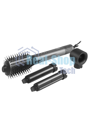 Фен-щетка Haier HHS-602 графитовый, 1400 Вт, 25 мм