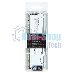 Оперативная память Kingston Fury Beast RGb, DDR5, 32Gb (1x32 Gb), 6000 MHz, CL30, радиатор, RGb, белый